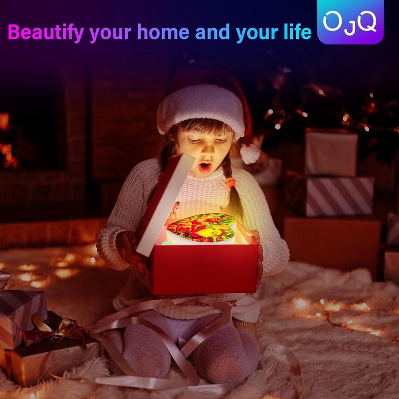 OJQ Light Up Letters LED Letter - Bedroom Lighted Colorful Alphabet Letter Music Sync Color Change - Christmas Birthday Gifts for Girl - Teen Girls Room Decor Gifts Party Home Wall Bedroom Decor - Image 5